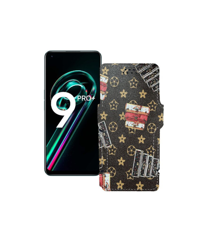 Чохол-книжка з екошкіри для телефону Realme 9 Pro Plus