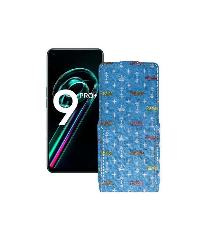 Чохол-флип з екошкіри для телефону Realme 9 Pro Plus