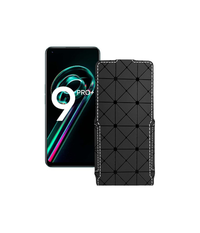 Чохол-флип з екошкіри для телефону Realme 9 Pro Plus