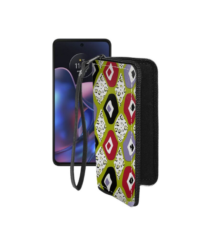 Чохол-гаманець з екошкіри для телефону Motorola Edge (2022)