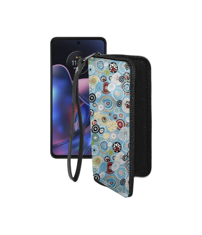 Чохол-гаманець з екошкіри для телефону Motorola Edge (2022)