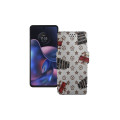 Чохол-книжка з екошкіри для телефону Motorola Edge (2022)