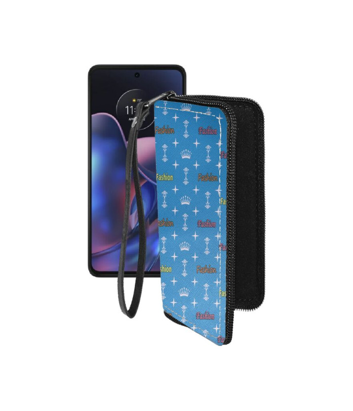 Чохол-гаманець з екошкіри для телефону Motorola Edge (2022)