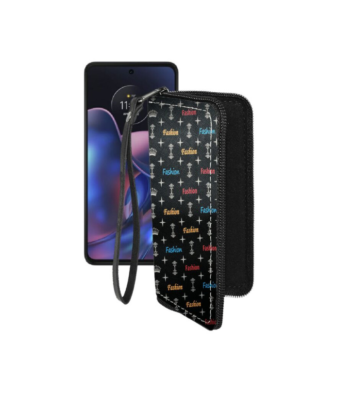 Чохол-гаманець з екошкіри для телефону Motorola Edge (2022)