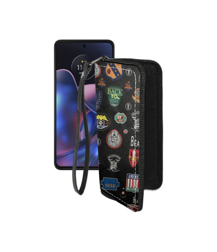 Чохол-гаманець з екошкіри для телефону Motorola Edge (2022)