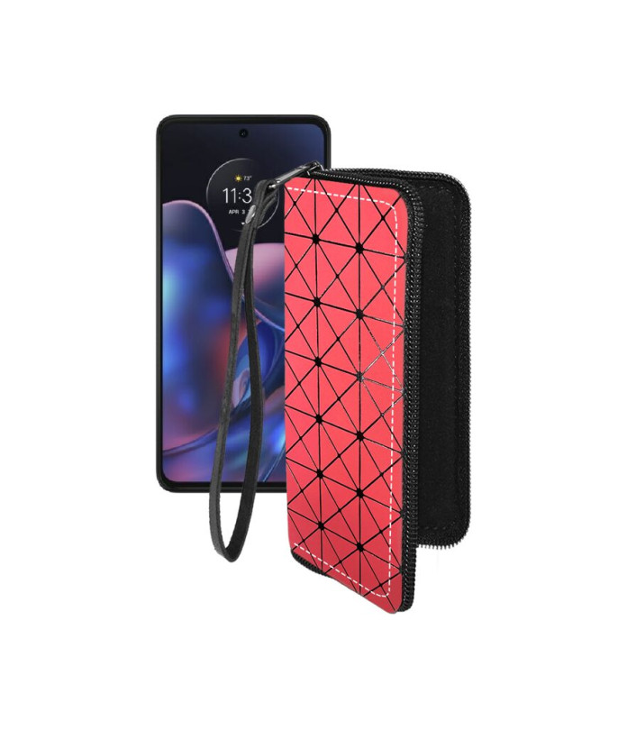 Чохол-гаманець з екошкіри для телефону Motorola Edge (2022)