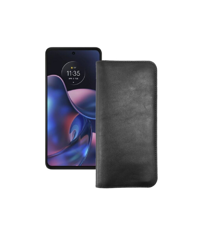 Портмоне з шкіри для телефону Motorola Edge (2022)