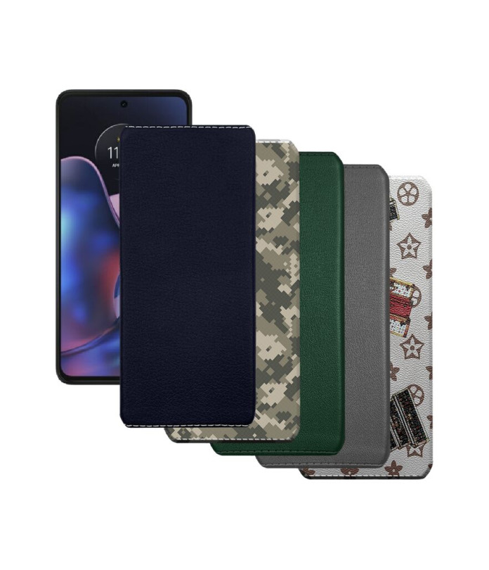 Накладка з екошкіри для телефону Motorola Edge (2022)