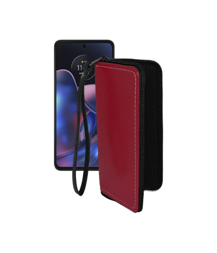 Чохол-гаманець з екошкіри для телефону Motorola Edge (2022)