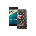 Чохол-флип з екошкіри для телефону LG H791 Nexus 5x