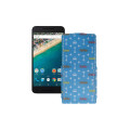 Чохол-флип з екошкіри для телефону LG H791 Nexus 5x