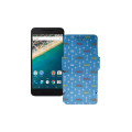 Чохол-книжка з екошкіри для телефону LG H791 Nexus 5x