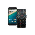 Чохол-книжка з екошкіри для телефону LG H791 Nexus 5x