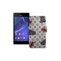 Чохол-книжка з екошкіри для телефону Sony Xperia M2 Dual (D2302 D2303)