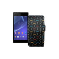 Чохол-книжка з екошкіри для телефону Sony Xperia M2 Dual (D2302 D2303)