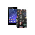 Чохол-флип з екошкіри для телефону Sony Xperia M2 Dual (D2302 D2303)