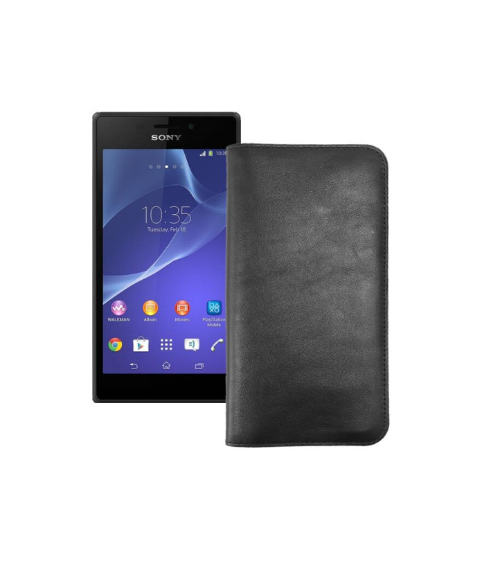 Портмоне з екошкіри для телефону Sony Xperia M2 Dual (D2302 D2303)