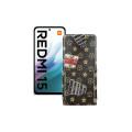 Чохол-флип з екошкіри для телефону Xiaomi Redmi 15