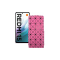 Чохол-флип з екошкіри для телефону Xiaomi Redmi 15