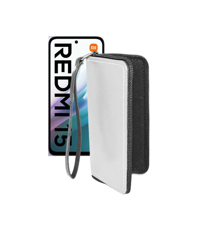Чохол-гаманець з екошкіри для телефону Xiaomi Redmi 15