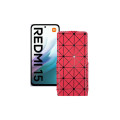 Чохол-флип з екошкіри для телефону Xiaomi Redmi 15
