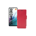 Чохол-книжка з екошкіри для телефону Xiaomi Redmi 15