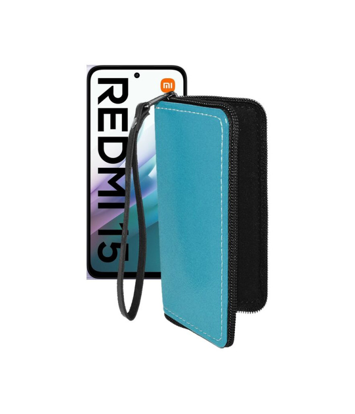 Чохол-гаманець з екошкіри для телефону Xiaomi Redmi 15