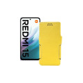 Чохол-книжка з екошкіри для телефону Xiaomi Redmi 15