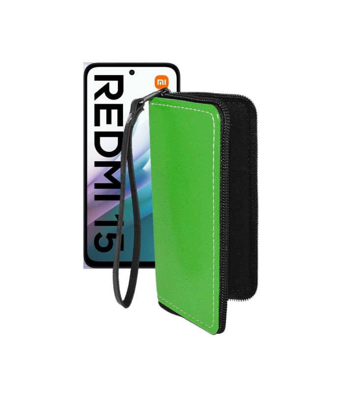 Чохол-гаманець з екошкіри для телефону Xiaomi Redmi 15