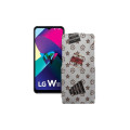 Чохол-флип з екошкіри для телефону LG W11