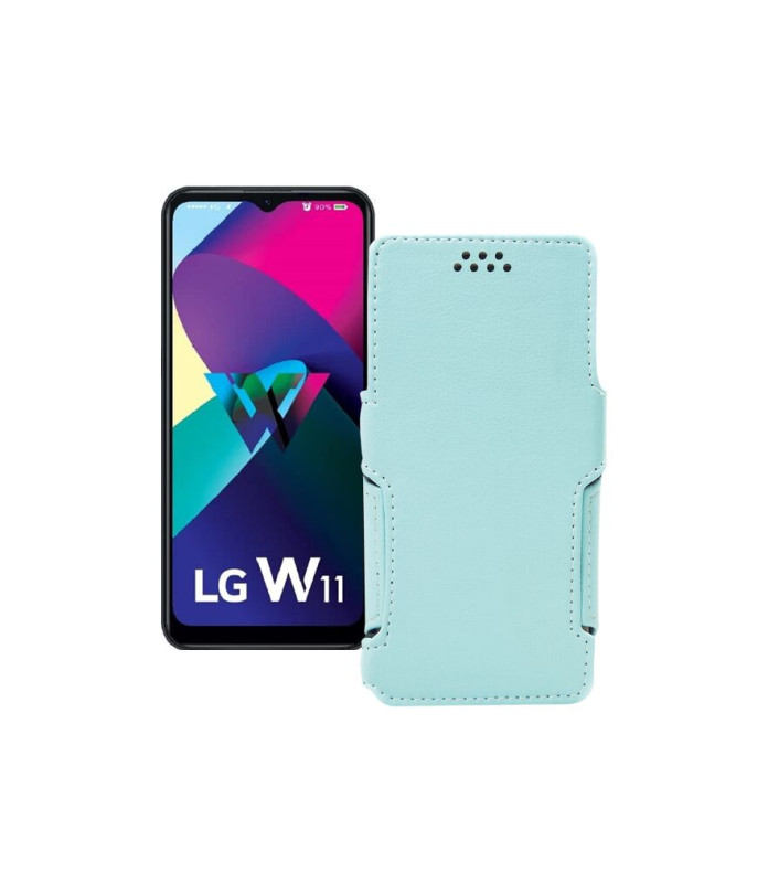 Чохол-книжка з екошкіри для телефону LG W11