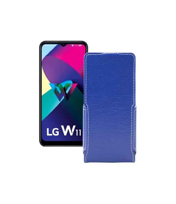 Чохол-флип з екошкіри для телефону LG W11