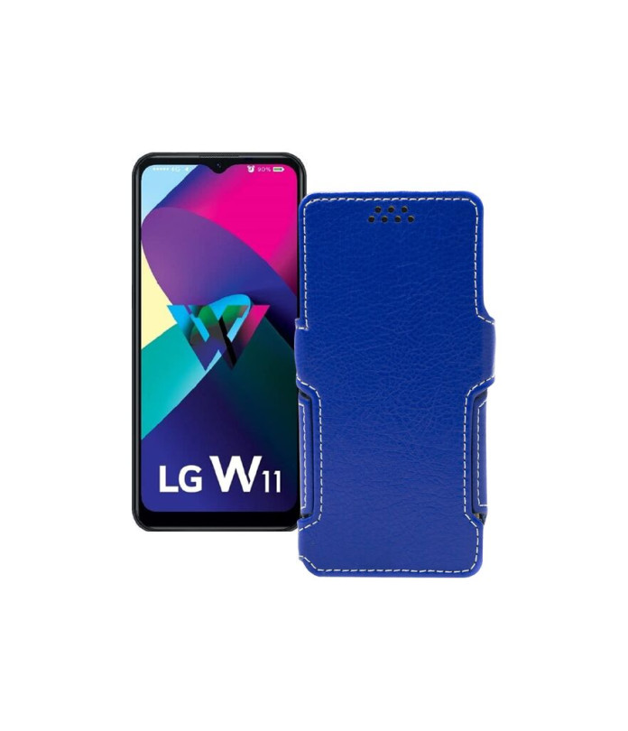 Чохол-книжка з екошкіри для телефону LG W11