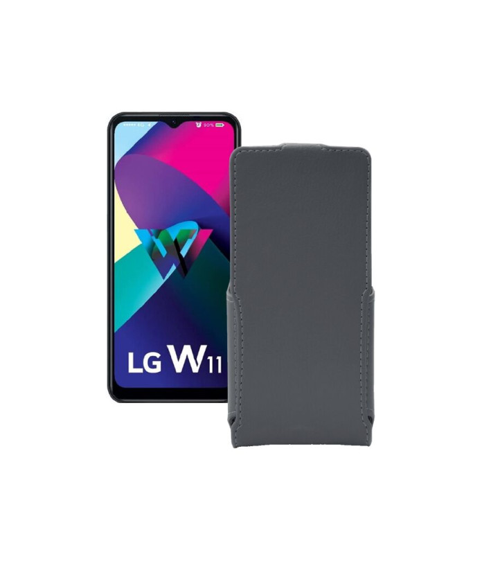 Чохол-флип з екошкіри для телефону LG W11