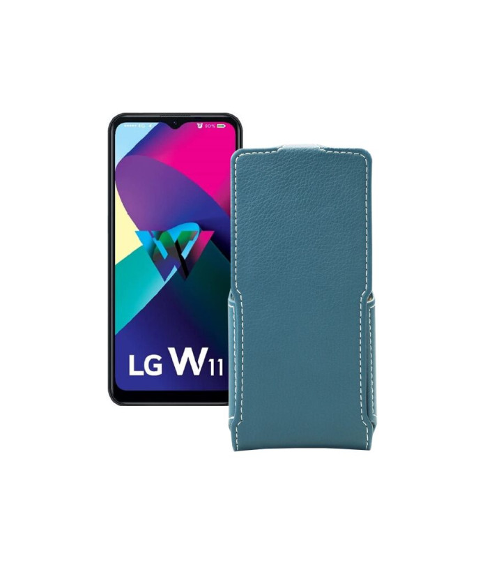 Чохол-флип з екошкіри для телефону LG W11