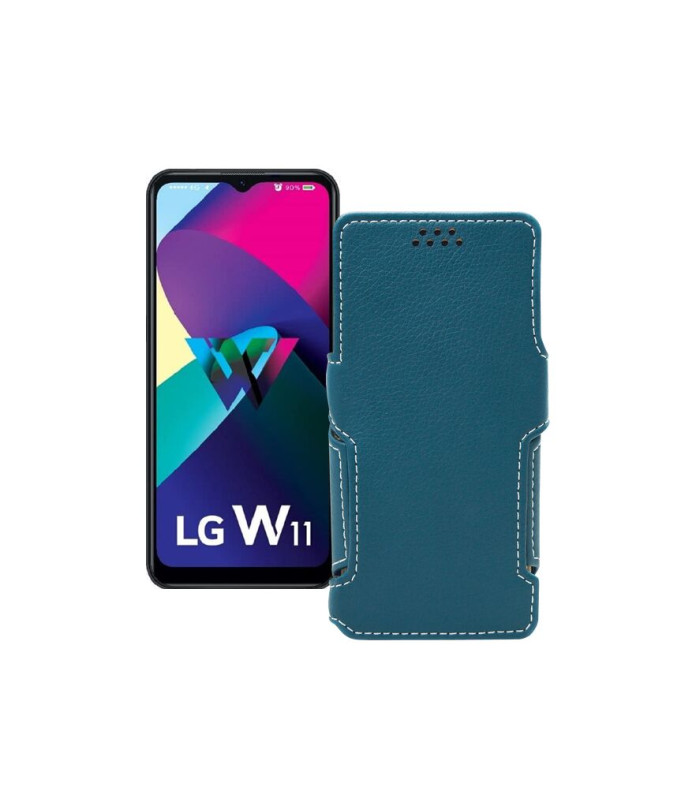 Чохол-книжка з екошкіри для телефону LG W11