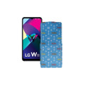 Чохол-флип з екошкіри для телефону LG W11