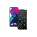 Чохол-флип з екошкіри для телефону LG W11