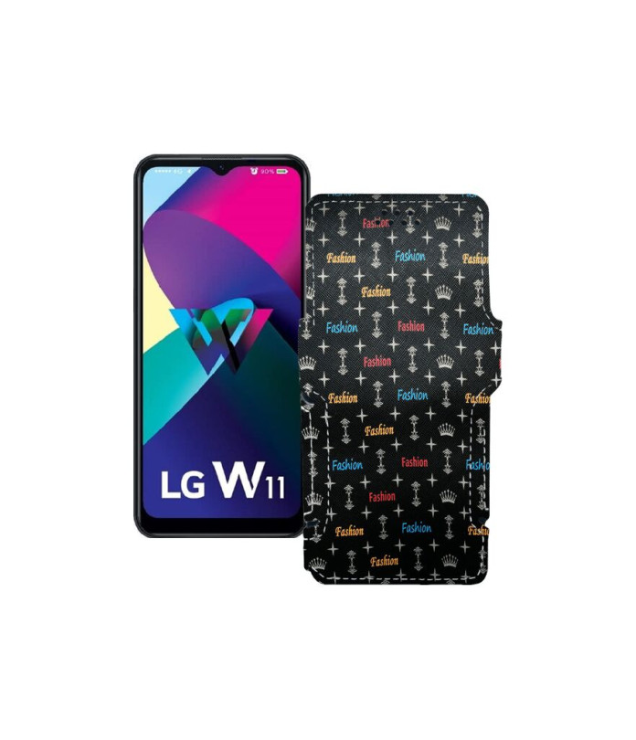 Чохол-книжка з екошкіри для телефону LG W11