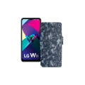 Чохол-книжка з екошкіри для телефону LG W11