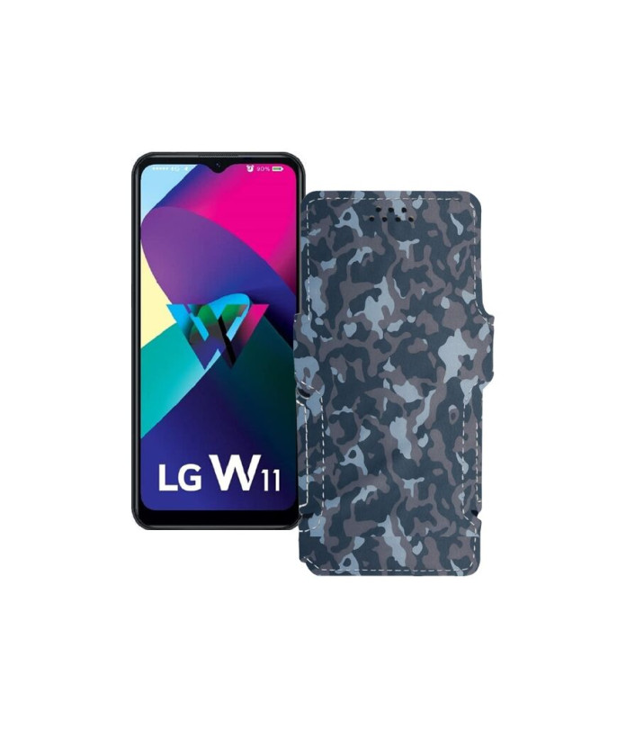 Чохол-книжка з екошкіри для телефону LG W11