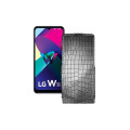 Чохол-флип з екошкіри для телефону LG W11