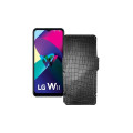 Чохол-книжка з екошкіри для телефону LG W11