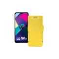 Чохол-книжка з екошкіри для телефону LG W11