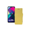 Чохол-книжка з екошкіри для телефону LG W11