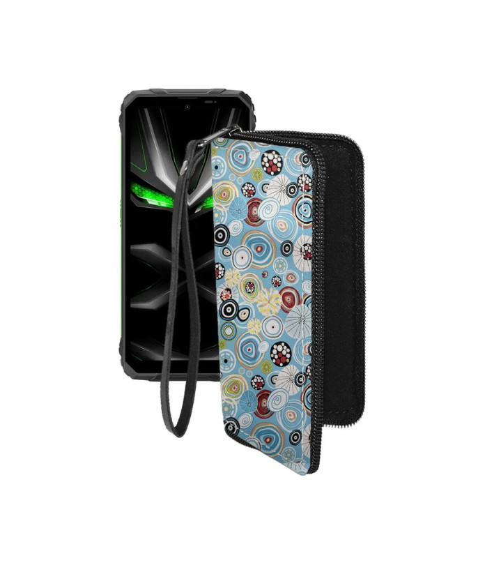 Чохол-гаманець з екошкіри для телефону Blackview Fort 1