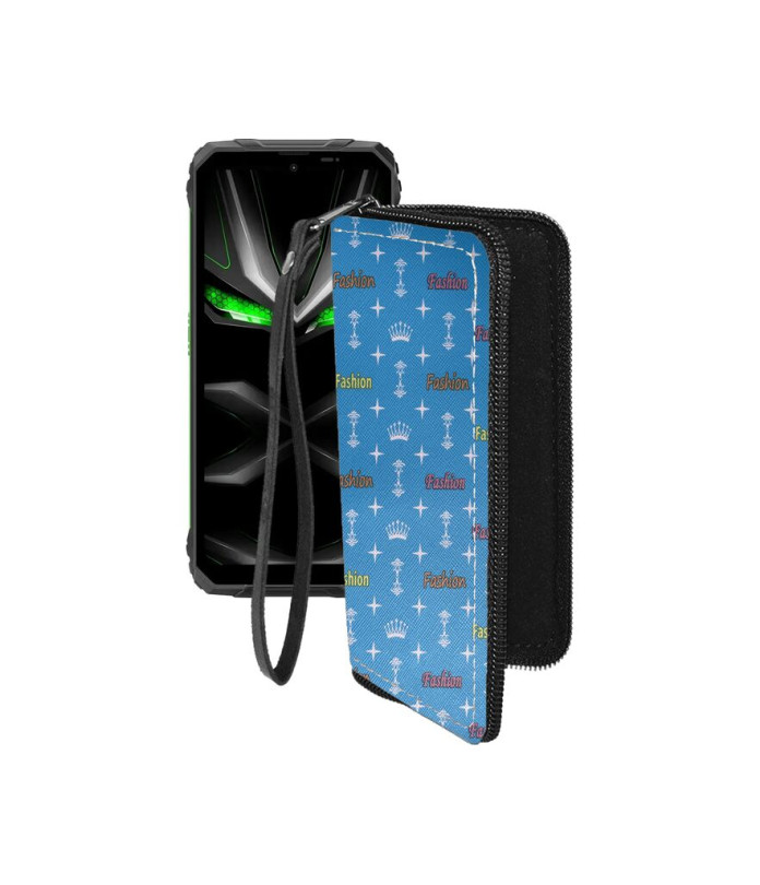 Чохол-гаманець з екошкіри для телефону Blackview Fort 1