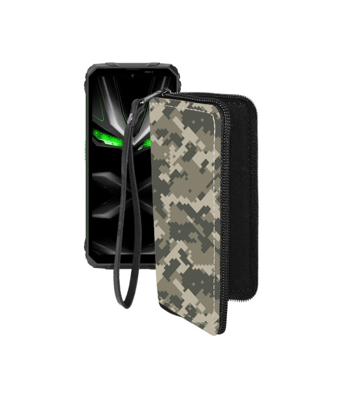 Чохол-гаманець з екошкіри для телефону Blackview Fort 1