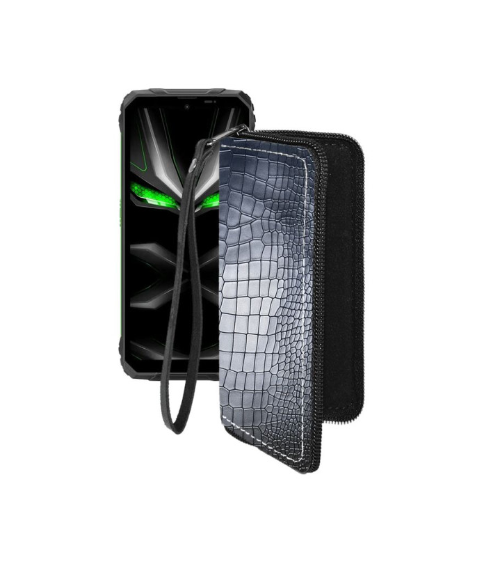Чохол-гаманець з екошкіри для телефону Blackview Fort 1