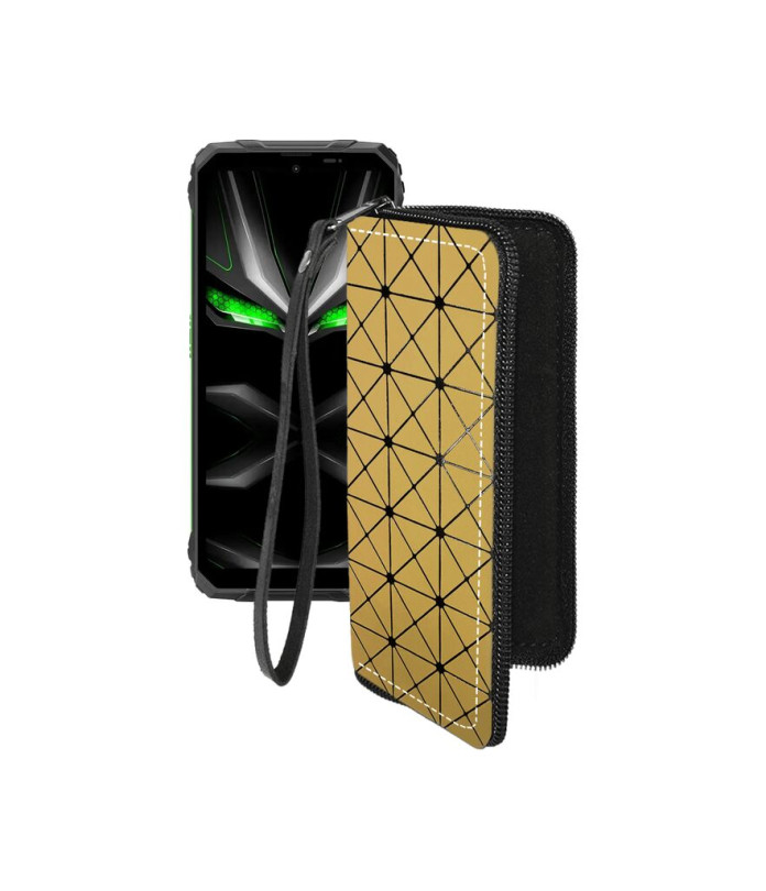 Чохол-гаманець з екошкіри для телефону Blackview Fort 1